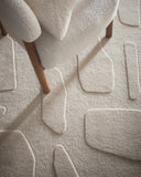 Sculptured Wool - Stone - Pheonox Rugs