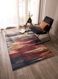 My Washable Range - Sedona - Rust / Navy -  Contemporary -  Phoenox Rug