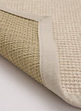 Sisal Boucle - Soft Cream Border - Pheonox Rugs