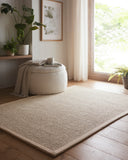 Sisal Boucle - Soft Cream Border - Pheonox Rugs