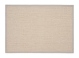 Sisal Boucle - Soft Grey Border - Pheonox Rugs