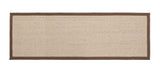 Sisal Boucle - Soft Mocha Border - Pheonox Rugs