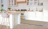 Sisal-  Natural Weaves - Linen / Aqua -   Asiatic London