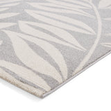 Sorrel Leaf - Grey  -  Catherine Lansfield - Think Rugs
