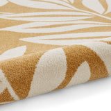 Sorrel Leaf - Ochre -  Catherine Lansfield - Think Rugs
