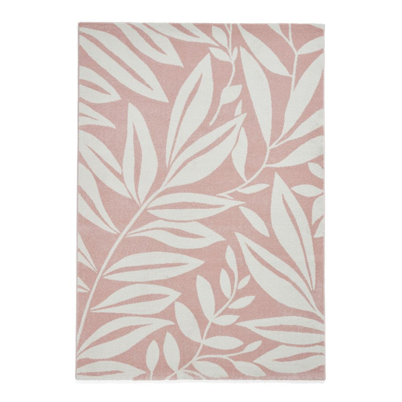Sorrel Leaf - Rose  -  Catherine Lansfield - Think Rugs
