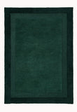 Stacked Border - Dark Green - Pheonox Rugs