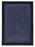 Stacked Border - Evening Blue - Pheonox Rugs