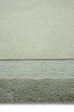 Stacked Border - Soft Green - Pheonox Rugs
