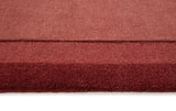Stacked Border - Wine Red - Pheonox Rugs