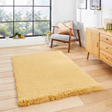 Super Teddy - Plain Shaggy - Mustard