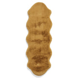 Super Teddy - Faux Sheepskin - Plain Shaggy - Mustard
