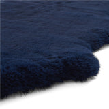 Super Teddy - Faux Sheepskin - Plain Shaggy - Navy
