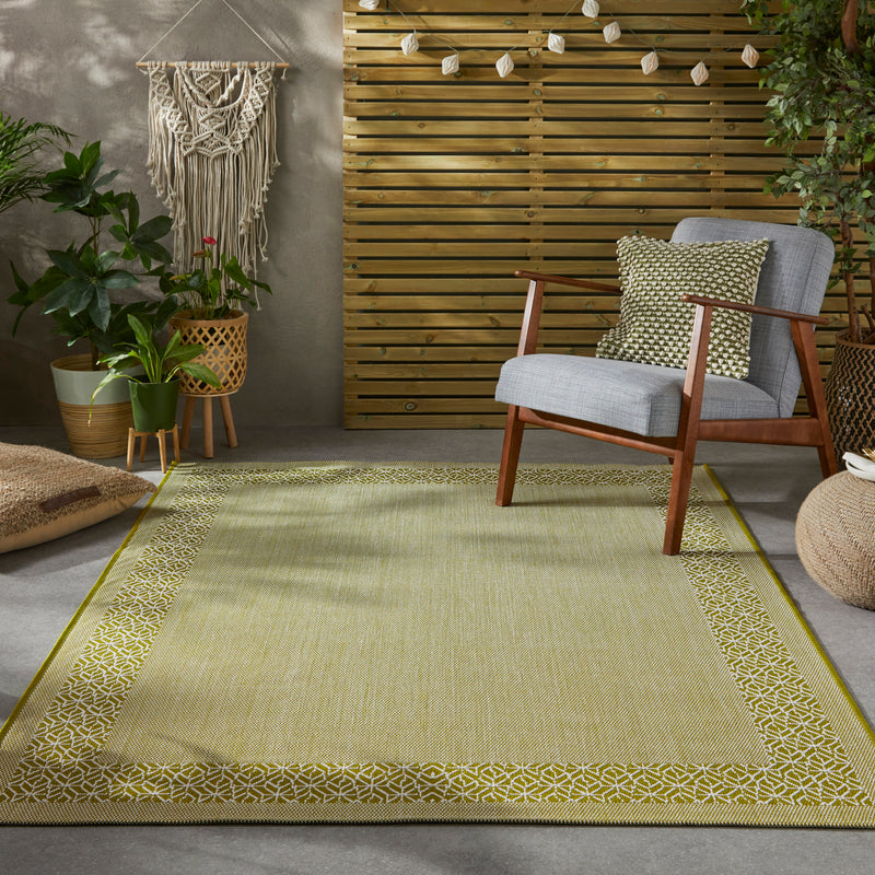 Terrazzo - TRZ01- GREEN - Indoor / Outdoor -    Rama (Concept Looms)