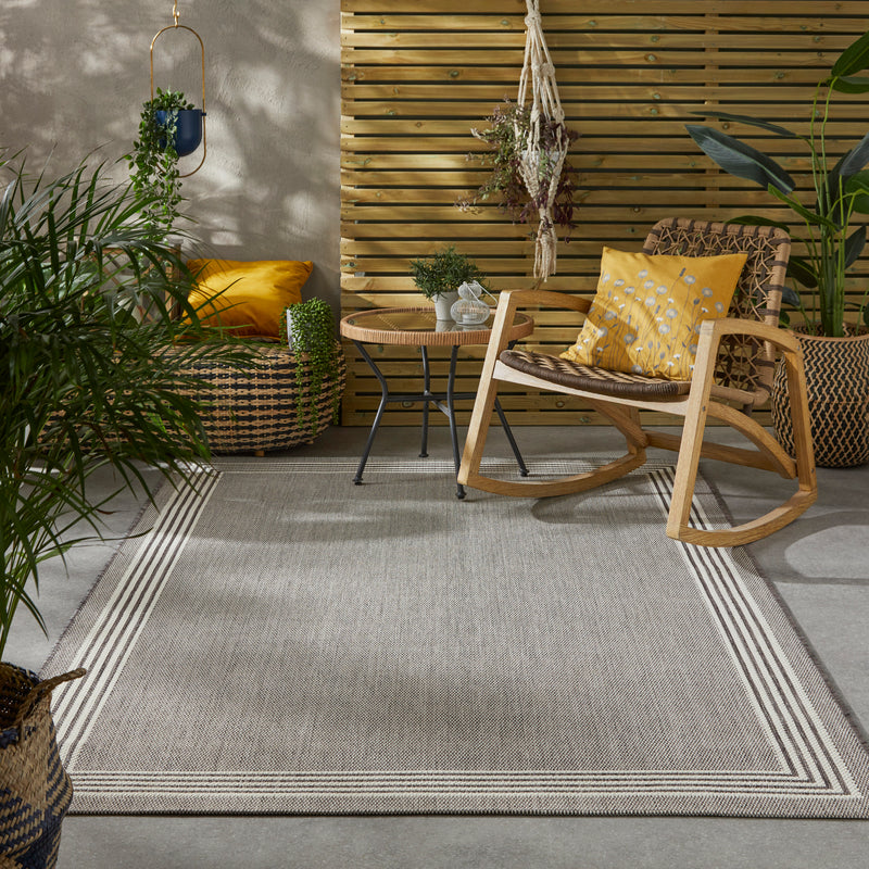 Terrazzo - TRZ02- Grey- Indoor / Outdoor -    Rama (Concept Looms)