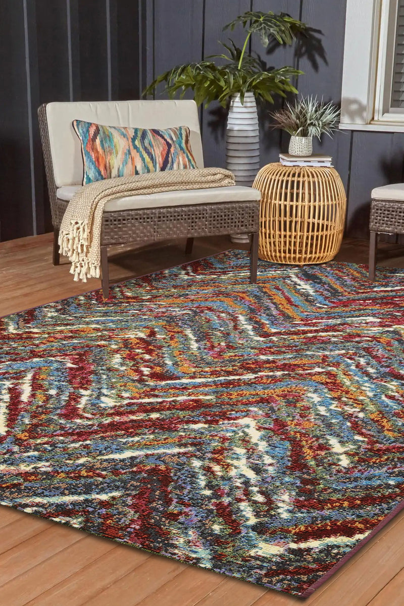 Tropicana - Zig-Zag- Indoor / Outdoor - Melrose Interiors