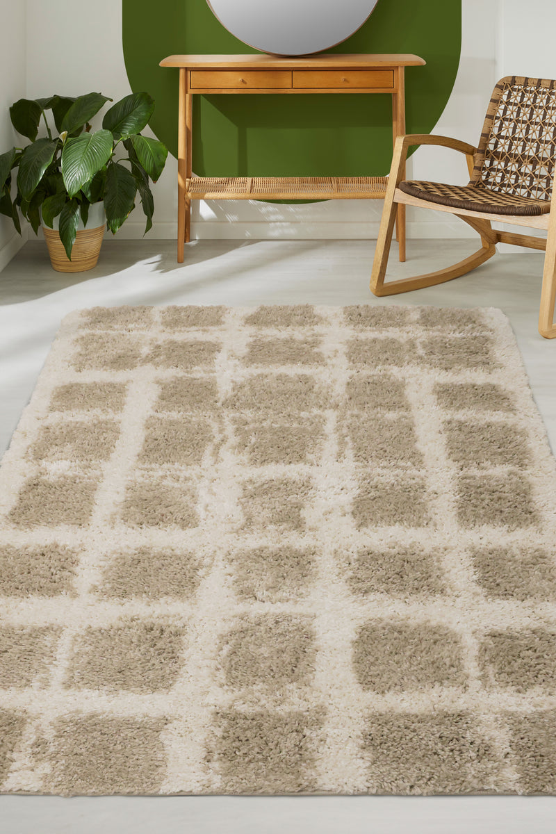 Twist - Blur Blocks - Natural - Melrose Interiors