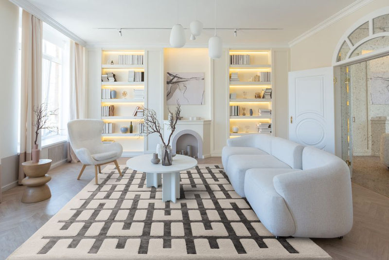 Valley - 10 Charcoal / Ivory Junction -  Asiatic London