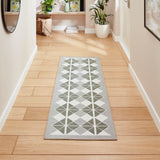 Victoria - Washable - Grey / Green - H1184