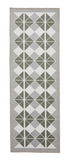 Victoria - Washable - Grey / Green - H1184