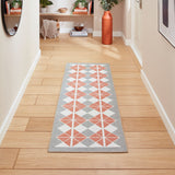 Victoria - Washable - Grey / Orange - H1184