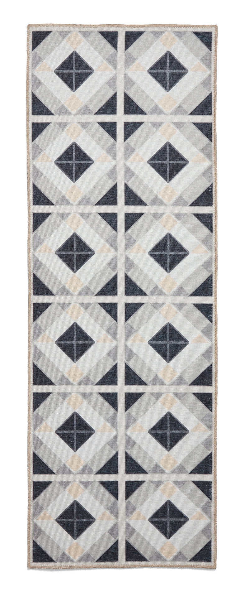 Victoria - Washable - Grey / Beige- H1190