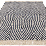 Vigo-  Natural Weaves - Navy -   Asiatic London