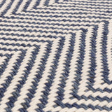 Vigo-  Natural Weaves - Navy -   Asiatic London