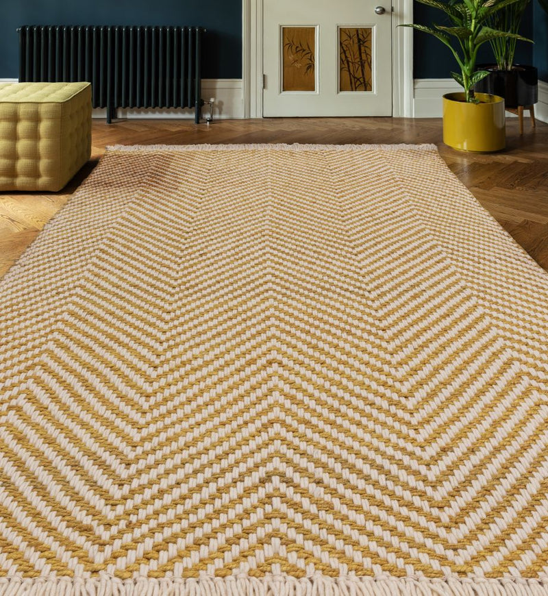 Vigo-  Natural Weaves - Ochre -   Asiatic London