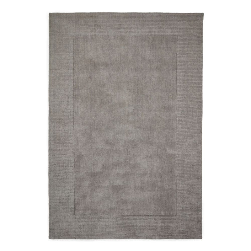 Windsor Wool Border - Grey - Think Rugs