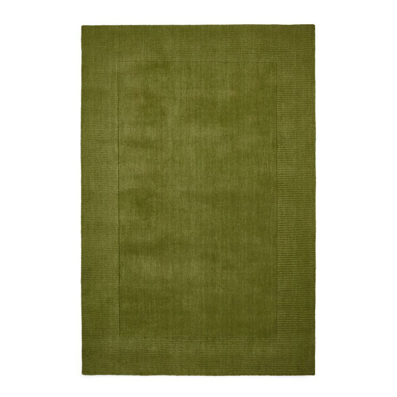 Windsor Wool Border - Green - Think Rugs