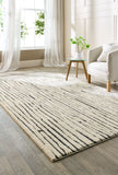 Woodweave- Ivory / Charcoal - Pheonox Rugs