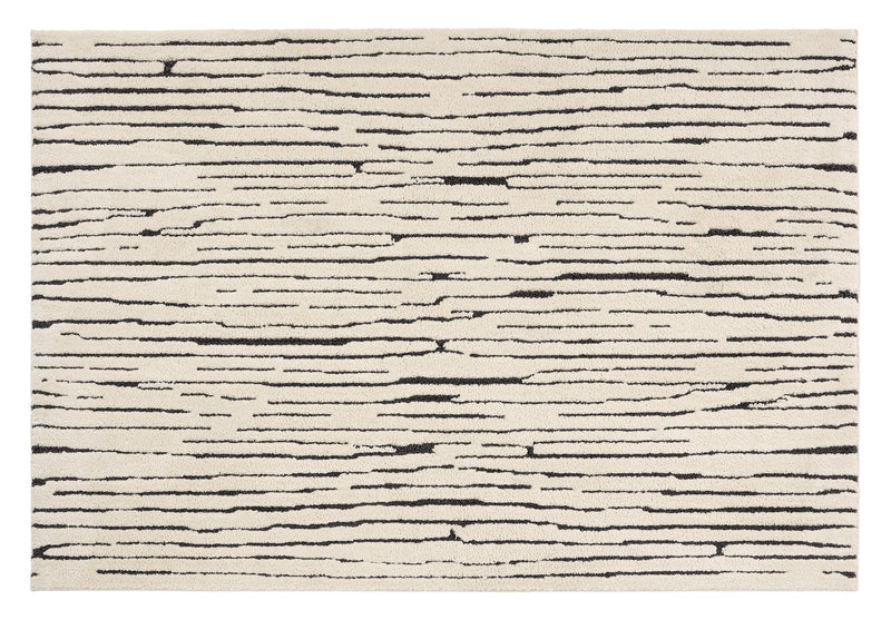 Woodweave- Ivory / Charcoal - Pheonox Rugs