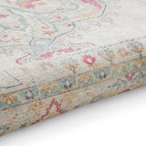 Zahra - Washable - S0063 - Cream - Think Rugs