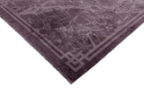 Zehraya - ZE01-  Purple  Border - Asiatic London
