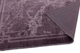 Zehraya - ZE01-  Purple  Border - Asiatic London