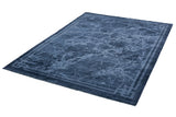 Zehraya - ZE02-  Ink Blue Border - Asiatic London