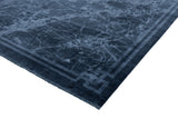 Zehraya - ZE02-  Ink Blue Border - Asiatic London