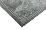 Zehraya - ZE04-  Silver Border - Asiatic London