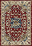 Da Vinci Rugs/Runners/Circles - 057 - 0559 1464 - Red- MC