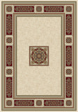 Da Vinci Rugs/Runners/Circles - 057 - 0801 6414- Gold/Red- MC