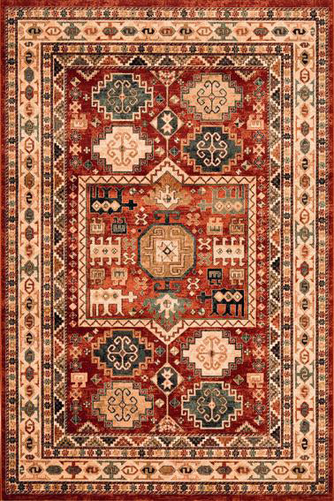 Kashqai 100% Pure New Wool - 4306/300 -  Rugs and Runners - MC