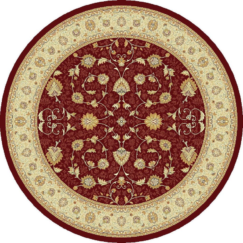 Noble Art 6529/391- Red/Cream- Rugs and Runners- CIRCLES AVAILABLE- MC