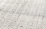 IVES RUGS AND RUNNERS- BLACK/WHITE- AC