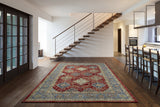 Da Vinci Rugs & Runners - 057 - 0163 1454 - Red/Navy - MC