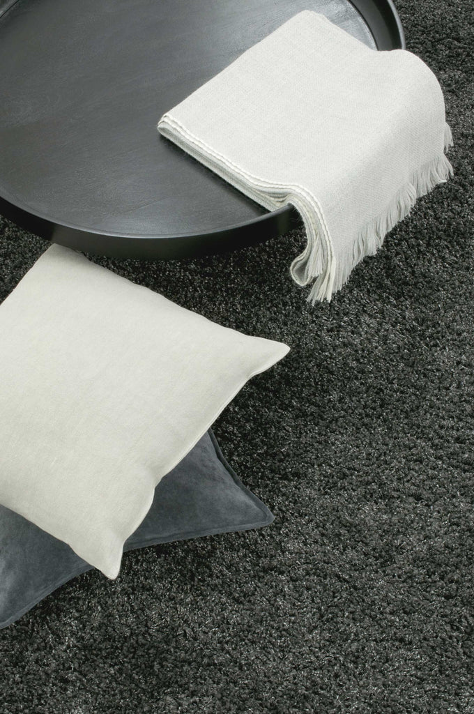 Twilight Shaggy-  039-0001 6699- White/Silver-  Rugs and Runners- CIRCLES/SQUARES AVAILABLE- MC